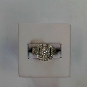 White Gold 14kt, Diamond ring, size 3 