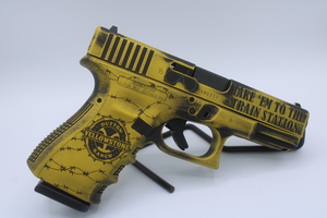 Glock G19 Yellowstone Cerakote