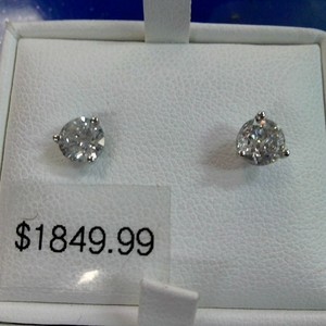 14k 1ctw Diamond Studs