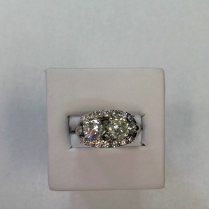  White Gold 14kt, Diamond 200pts ring size 6