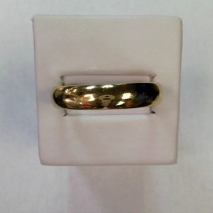  Yellow Gold 10kt Male Wedding Band size 13