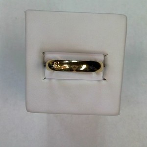  Yellow Gold 14kt Band ring size 8 1/2