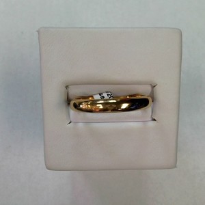  Yellow Gold 14kt Male Wedding Band size 8