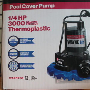 WAYNE WAPC250 Pool Cover Pump