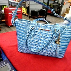 Brahmin Blue Handbag