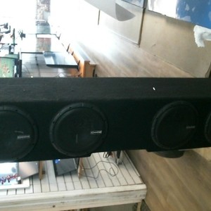 Memphis 4-10" Subs in Ported Speaker Box 