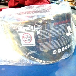 Simpson Tinted Motorcycle Visor