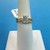  Yellow Gold 14kt 5.00gms Ring Wedding Set; Emerald Cut Diamond; Size 6