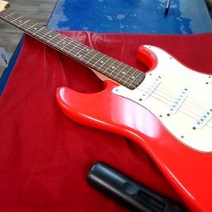 Squire Stratocaster Red