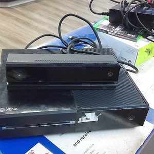 Microsoft Xbox One with accessories