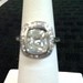  White Gold 14kt 5.10gms Ring Natural 1ct Diamond Loc:J2