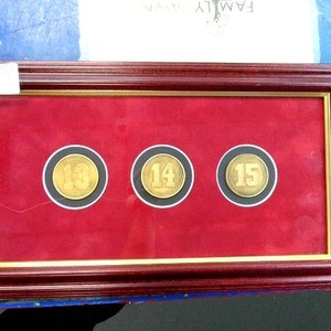Alabama Football Coins 13th, 14th, & 15th National Championship