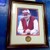 Bear Bryant Framed Photo Wearing Red Jacket with Alabama Ballcap