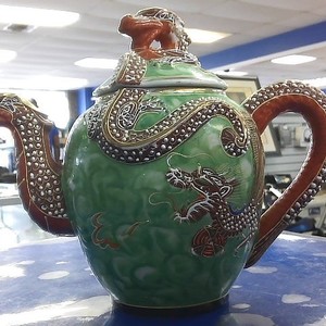Japanese Moriage Dragonware 21 Piece Tea Set