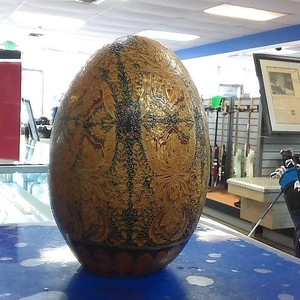 Oriental Porcelain egg