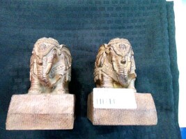Oriental Elephant Bookends