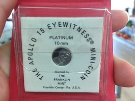 Apollo 15 Platinum Coin