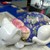Chinese Porcelain  Sleeping Cat 