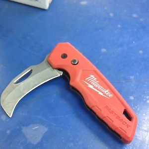 Milwaukee fastback hawkbill knife