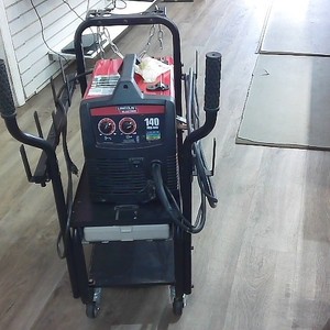 Lincoln Electric 140 Pro Mig with Rolling Cart