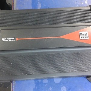 Dual XP540 amp for sub