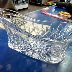 Crystal  Wine Cooler