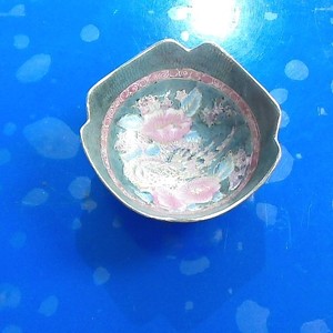 decorative Blue and Purple Bowl
