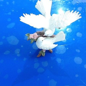 Decorative Doves on branch