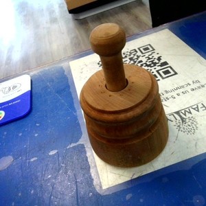 Wooded  Butter Churn