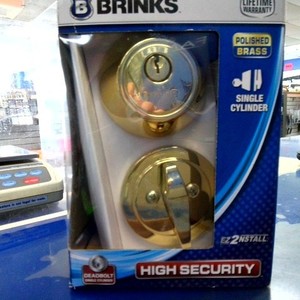 Brinks Door knob and lock