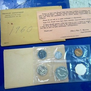 Treasure Department 1960 United States Mint 