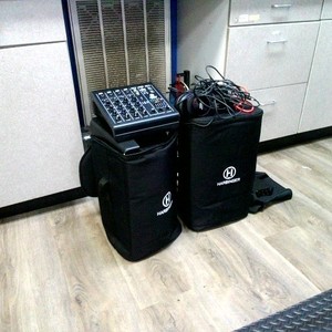 Harbinger M200-bt PA system