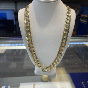  Yellow Gold Cuban Necklace