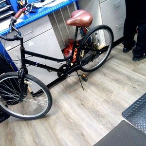 Black black bike