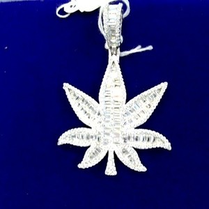 Sterling Silver Leaf Pendant