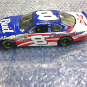 Budweiser Nascar Dale Earnhardt Jr. #8 Flag Theme Die Cast Car