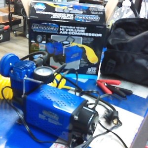 Power Torque Portable 12 Volt Hi Volume Air Compressor