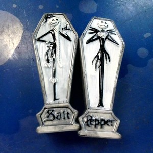 Nightmare Before Christmas Jack Skellington Salt & Pepper Shaker Set