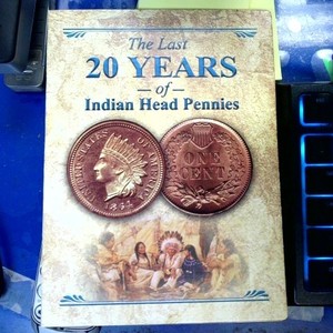 The matthew mint 20 yrs of indian head pennies
