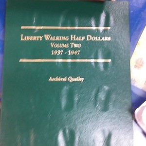 Littleton Liberty Walking Half Dollar coin folder