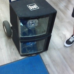 Dual SBP10 10'' subs in box