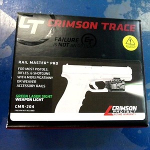 Crimson Trace Rail Master Pro CMR-204 Green Laser