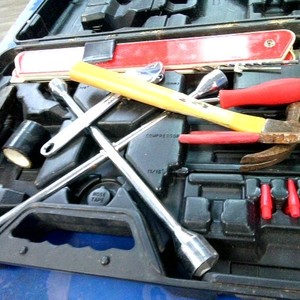 Unbranded Black box full of tools