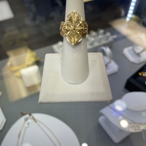  Yellow Gold Filagree Ring
