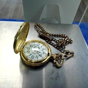 Bald Eagle pocket watch