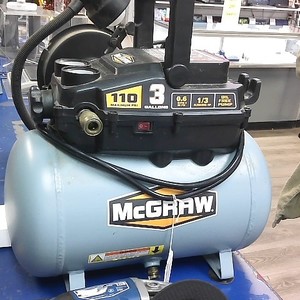 Mcgraw 3 gallon 110 psi