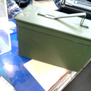 unbranded metal ammo case